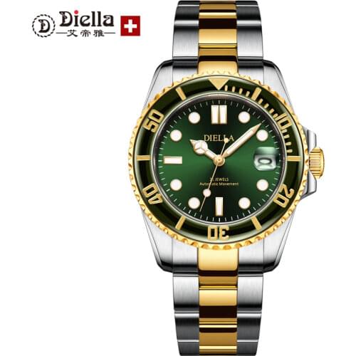 MARK YOUR TIME Mens Stainless Steel Watch