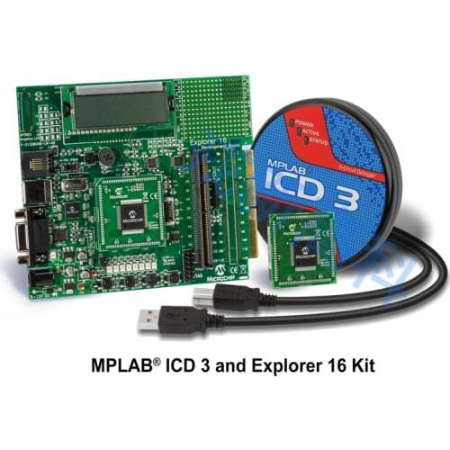 MPLAB Icd3 Explorers 16/32 Development Board Dv164039 Development Kit Original