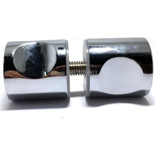 Low Price Shower Glass Door Handle Small Hole Handle Bathroom Glass Doors Metal