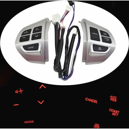 Bluetooth Phone Cruise Control steering wheel switch Auto Spare Parts steering wheel buttons for Mitsubishi Outlander 2007-2012