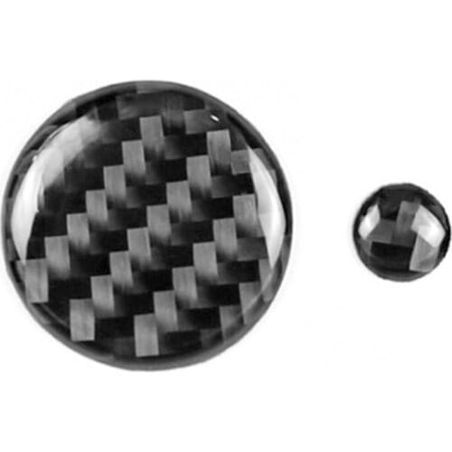 Cool Black Carbon Fiber Multi-media Player Decal Car Stickers for Cadillac ATS 2012-2019 Car Accessories Supplies Goods