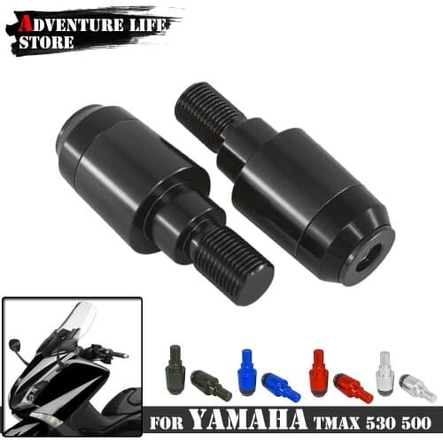 Motorcycle Handlebar Counterweight Plug Slider For YAMAHA TMAX560 TMAX 530 500 TMAX530 TMAX500 Handle Bar Ends Grips 7/8''22 MM