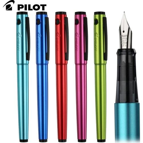 PILOT EXPLORER Fountain Pen and Ink Gift Box Set F/M Nib Metal Paint Surface Students Use Calligraphy To Practice Calligraphy