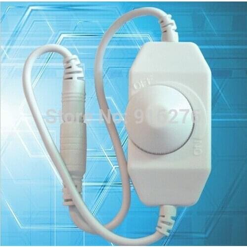LED Dimmer DC 12V 24V 3A 5A Adjustable Brightness Lamp Bulb Strip Driver Single Color Light Power Supply Controller 5050 3528