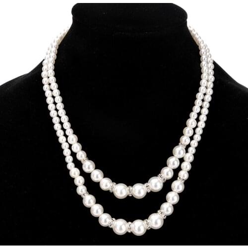 TDQUEEN Pearl Necklaces For Women