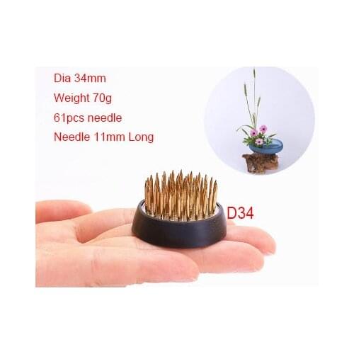 D34 Japanese ikebana flower holder frog arrangement base tools japan ishizaki kenzans