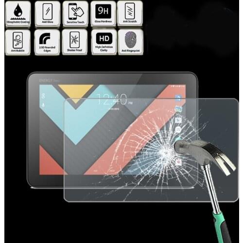 For Energy Sistem Tablet Neo 9 - Tablet Tempered Glass Screen Protector Cover Anti Fingerprint Screen Film Protector Guard Cover