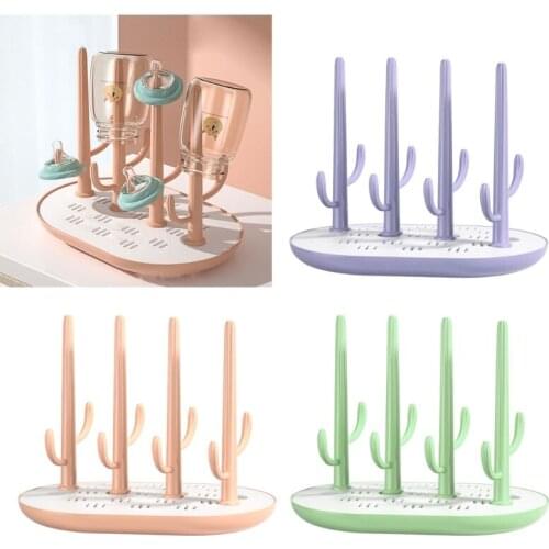 1 Pc Baby Bottle Drying Rack Dryer Nipples Cups Drain Drying Stand Holder Infants Milk Bottles Cleaning Dryer Drainer Storage