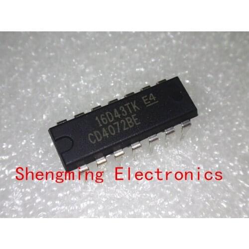 10PCS CD4072BE CD4072 DIP-14 100% Original