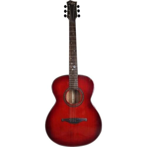 40 inch Folk Guitar Red Cedar Solid Acoustic Guitar 6 String High Quality Guitar Concert Musical Instrument Guitar Gift AGT290