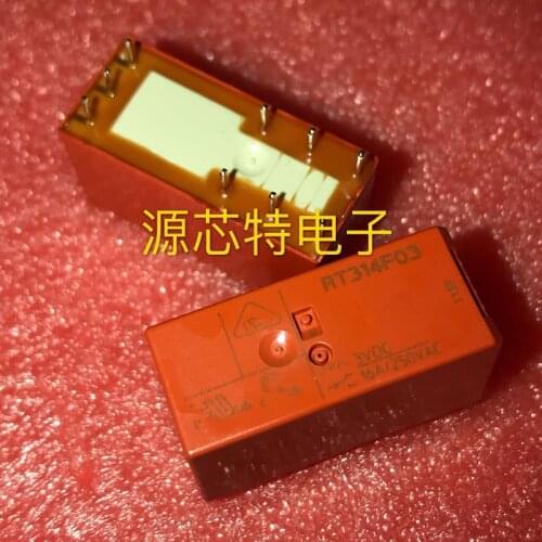 Free Shipping 5pcs/lot RT314F03 16A 3VDC DIP-9 stock