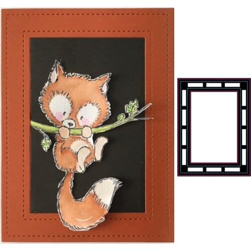 Large album frame metal cutting die scrapbook steel decoration process die carving paper card photo matrix mold