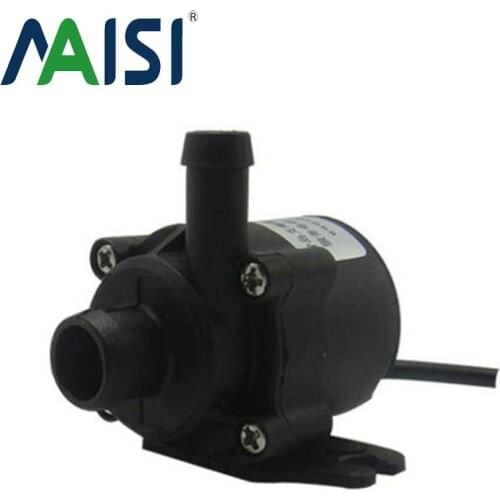 DC 12V 5W Micro Brushless Submersible Motor Water Pump 1.5-2M 350L/H Electric Water Circulation Pump for Aquarium Pond Ultraquit