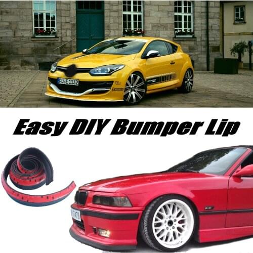 Bumper Lip Deflector Lips For Renault Megane Front Spoiler Skirt For Car Tuning View / Body Kit / Strip