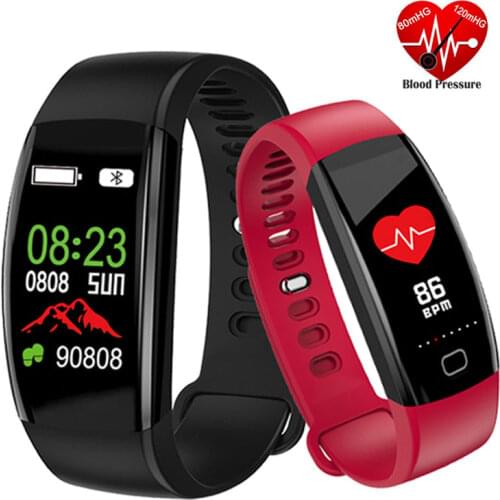 Fitness Tracker Smart Bracelet IP68 Waterproof Heart rate Blood Pressure Sleep Monitor Pedometer Smart Wristband For Android IOS