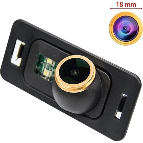 Freezzmi Golden HD Car Rear View Camera for BMW 1er E82 3er E90 E91 E92 F3x 5 Series E53 E83 X1 E84 X3 E83 X5 E70 X6 328i 335i