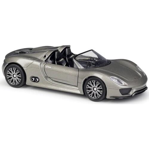 Welly 1:36 Original box 918 Spyder Concept Coupe Pull Back Car Diecast Car Model Toy Vehicle Car Model Models Kids Car