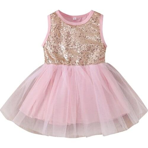 Princess Kids Baby Fancy Wedding Dress Sequins Formal Party Dress For Girl Tutu Kids Clothes Children bowknot Designs Dresses35