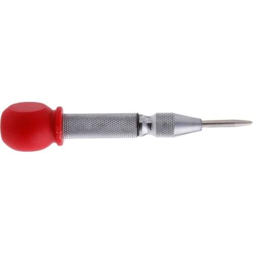 New Semi-Automatic Center Punch Hole Impact Spring Loaded With Protective Sleeve