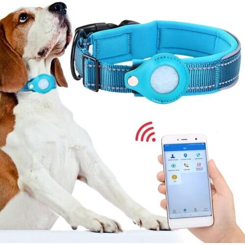 Pet Collar Anti-Lost For Apple For Airtag Protective Tracker Waterproof GPS Location Collar For Cats Positioning Tracker