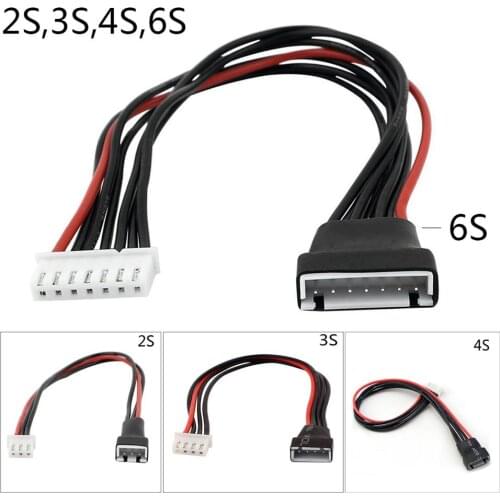 RC 2S,3S,4S,6S Lipo Battery JST-EH Adapter Plug Balance Charger Cable Extension