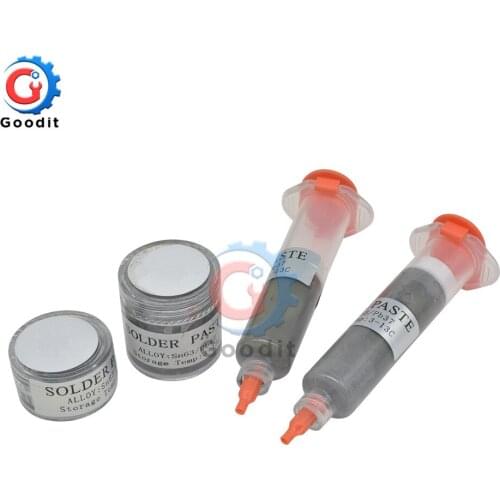30G 50G Mechanic Solder Paste Sn63/Pb37 Solder Paste Flux Syringe Mobile Phone PCB Repair For Solder Iron Station Welding Fluxes