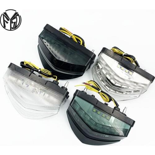 For 01-03 Honda CBR600 F4i CBR 600 FS LED Rear Tail Brake Lights Turn Signals Indicator Integrated Lamps 2001 2002 2003