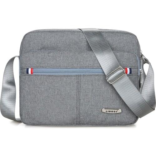 Fashion Waterproof Mens Handbags Oxford Bag For Man Male Cross Body Shoulder Messenger Bags Mens Casual Horizontal Handbags