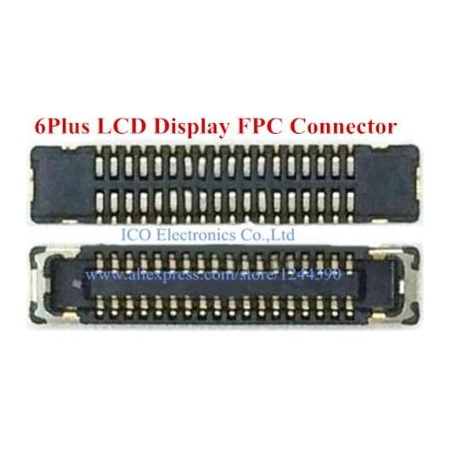 For iPhone 6Plus 6P Charger/LCD/Touch/Rear/Front Camera/Power On/Volume/Home Button FPC Connector Dock Port 10pcs/lot