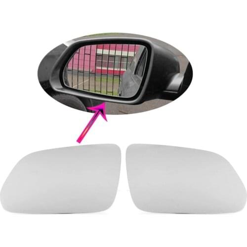 NEW-2Pcs for Skoda Octavia A5 2004-2008 Wing Door Mirror Glass Heated for Polo 9N3 MK4 2005-2009 1Z1857521F 1Z1857522F