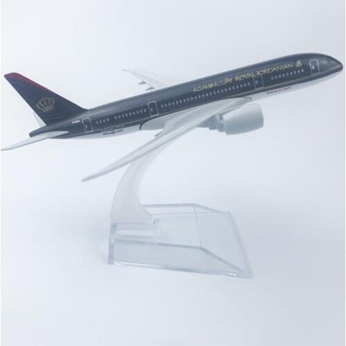 1:400 Airplane Model Alloy Airplane Model Concord Jordan 787 Aviation Souvenirs Collectibles Office Home Decoration Collection G