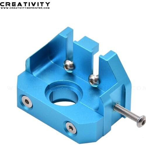 1set All Metal E3D Hotend Bracket Mount Block Compatible With V6 Volcano Hot End for CR-10 CR10s Ender3 Ender5 3D Printer Parts