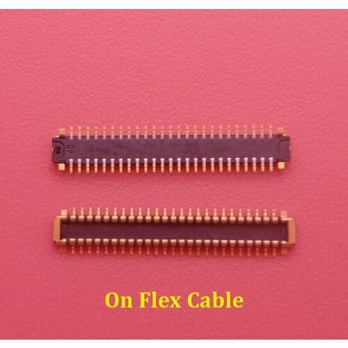 10pcs 50pin LCD Display Touch digitizer screen flex FPC connector for Huawei enjoy 8E lite play 7 Y5 Prime 2018 plug on board