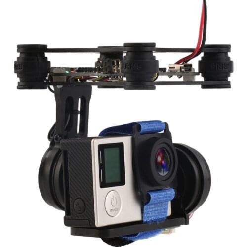 2 Axis assembled Brushless Gimbal Frame With Motors & Storm32 Controlller for Gopro 3 4 Xiaomi Xiaoyi SJ4000 SJCAM FPV RTF