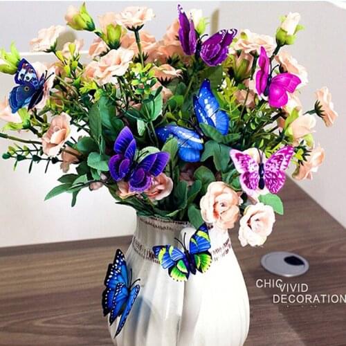 AIMS 3D simulation wallpaper, magnet butterfly decorations stickers