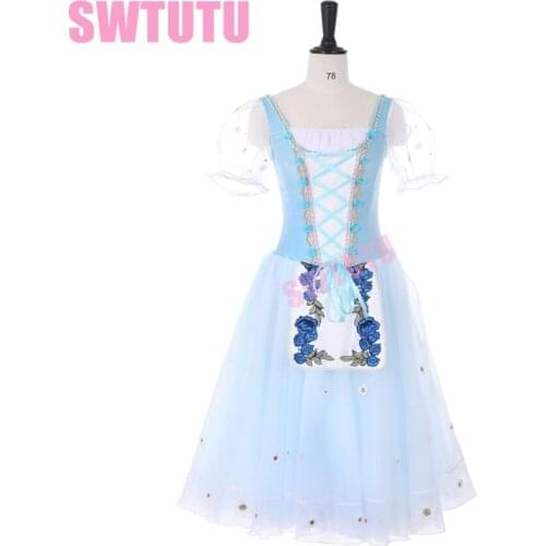 Coppelia ballet costume professional giselle ballet long tutu ballerina romantic tutu BT9239B