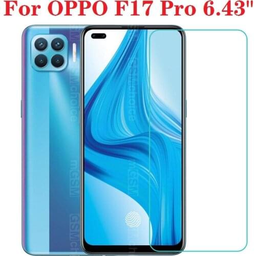 For OPPO A91 F15 A91 Global F17 Pro Tempered Glass Protective For OPPO A 91 2020 6.4" Screen Protector Case Film