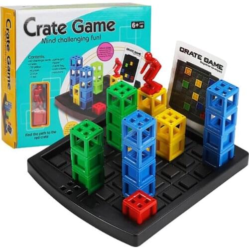 Jumping Box Game Chess And Card Parent-Children Interactive Board Game Fashion Early Education Educational Baby Kids Toys