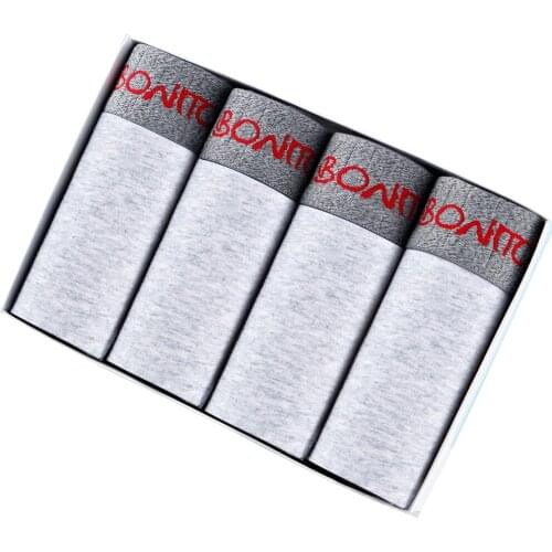 4pcs Set Underwear Man Superior Quality Underpants Cotton Shorts Ventilation Sexy Homme Boxers For Fashion Mens Panties New