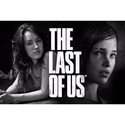 L#&94 Custom the last of us Home Decor modern For Bedroom Canvas poster Size 40x60cm Canvas poster Q#94wq