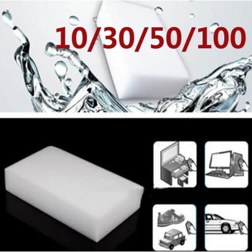 Melamine Eraser Sponge Nano Super White Magic Cleaner Utensils For Kitchen Items Useful Things Washable Scrubber Set Rub Home