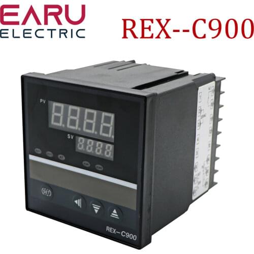 Free Shipping RKC PID Temperature Controller REX-C900 Universal Input Multi-input SSR Relay Output 96*96mm Thermostat Regular