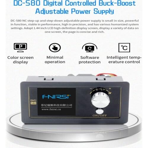 Constant voltage and constant current solar charging boost and step-down module of DCDC numerical control adjustable voltage reg