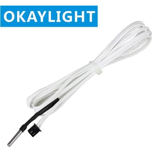 3d printer temperature measurement resistor, accessories with ntc100k thermistor sensor hot head 350 degree high temperature ver