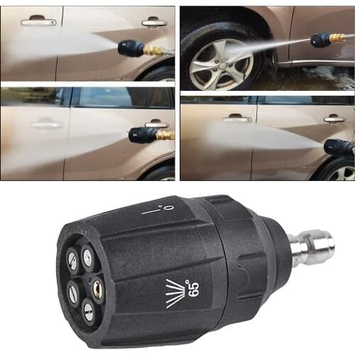 Turbo Nozzle Turbo Spray Nozzle Presure Washer Turbo Nozzles 1/4 Inch Quick Connect for Hot and Cold Water