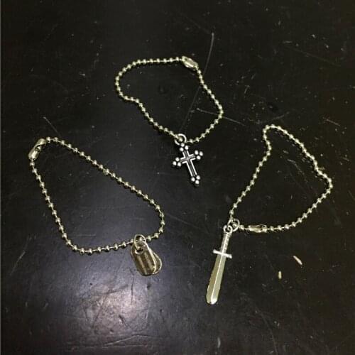 1/6 Wolverin Logans Dogtag Cross Necklace Models for 12" Inches Action Figures Accessories 2 Styles