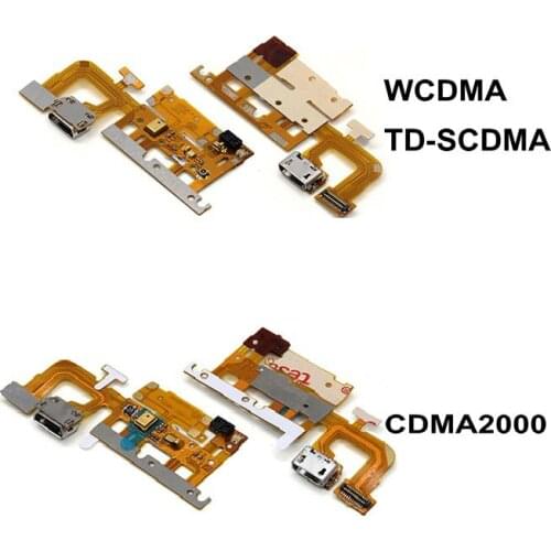 1PCS Genuine Micro USB Charging Charger Port Dock Connector Flex Cable For Huawei Ascend P6 P6-C00 Mobile Phone