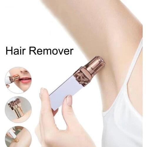 2020 Electric Body Facial Hair Remover Razor Depilator Defeatherer Fashion Bikini Body Face Neck Leg Hair Removal Tool trimmer