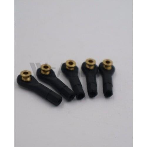 5pcs Hexagonal Ball Linkage with Washer M2.5*H6*L24*D2.5mm