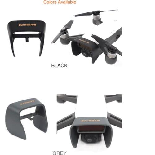 FOR DJI Spark Anti-Glare Gimbal Camera Protector Cover Lens SunHood Sunshade Protection for DJI Spark Drone Accessories